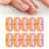 10pcs O Shape Nail File Buffer Polishing Block 10