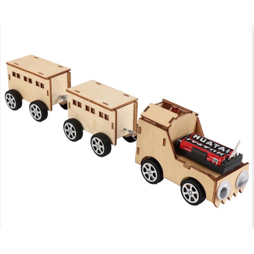 Kids Children Electric DIY Small Train Model 1