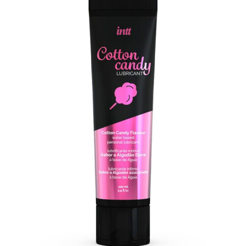 INTT LUBRICANTES - LUBRICANTE ÍNTIMO A BASE DE AGUA SABOR A ALGODÓN DELICIOSO -