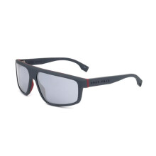 Zonnebril Hugo Boss BOSS 1379/S 61/14/130 Mat grijs rood Acetaat MAN BOSS 1379/S