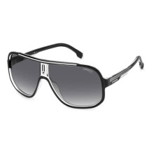 Sonnenbrille - CARRERA - CARRERA 1058/S - Schwarz Weiß/Grau - Quadratisches Gestell - Herren