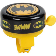 Campanella bici metallo Bambino Batman Nero Giallo Supereroe Uomo Pipistrello
