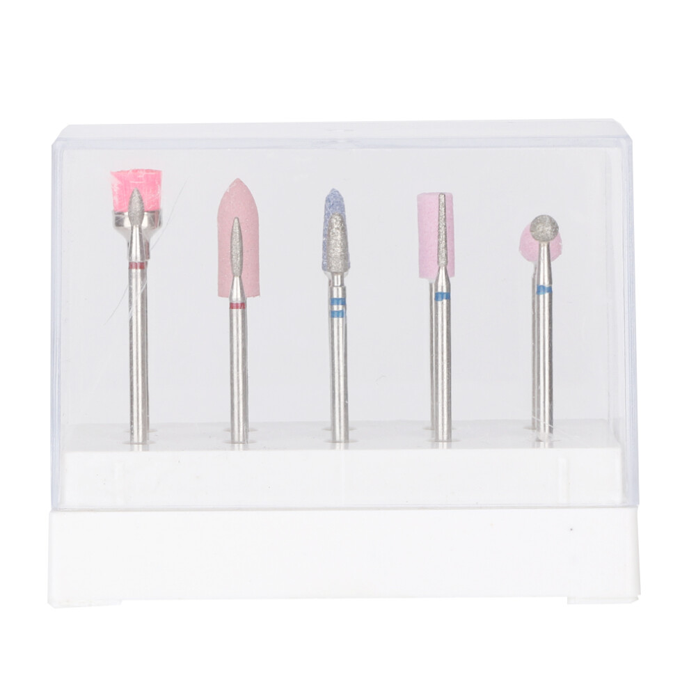 10pcs / Set Nail Drill Bits File Grinding Head Set