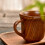 Taza de madera 300ml Cal 9cm x H9cm Color natural 7