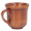 Taza de madera 300ml Cal 9cm x H9cm Color natural 15