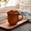 Taza de madera 300ml Cal 9cm x H9cm Color natural 3