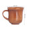 Taza de madera 300ml Cal 9cm x H9cm Color natural 6