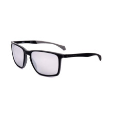 Zonnebril Hugo Boss BOSS 1114/S 57/18/145 Mat zwart grijs Acetaat MAN BOSS 1114/S