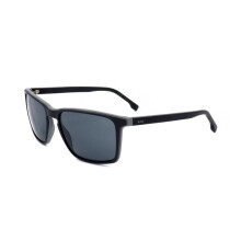 Zonnebril - Hugo Boss - BOSS 1556/O/S - Mat zwart - Grijze glazen - Bescherming categorie 3