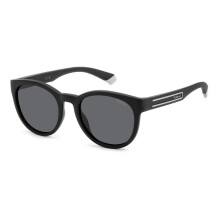 Sonnenbrille POLAROID PLD 2150/S 52/20/140 08A SCHWARZ GRAUE POLYCARBONAT-RAHMEN UNISEX POLAROID PLD 2150/S SCHWARZ