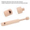 Sifflet à glissade en bois - Flûte push-pull - bois massif 5