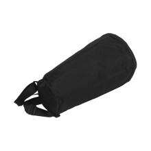Borsa per djembé da 8 pollici, impermeabile, in tessuto Oxford, stile zaino, nera