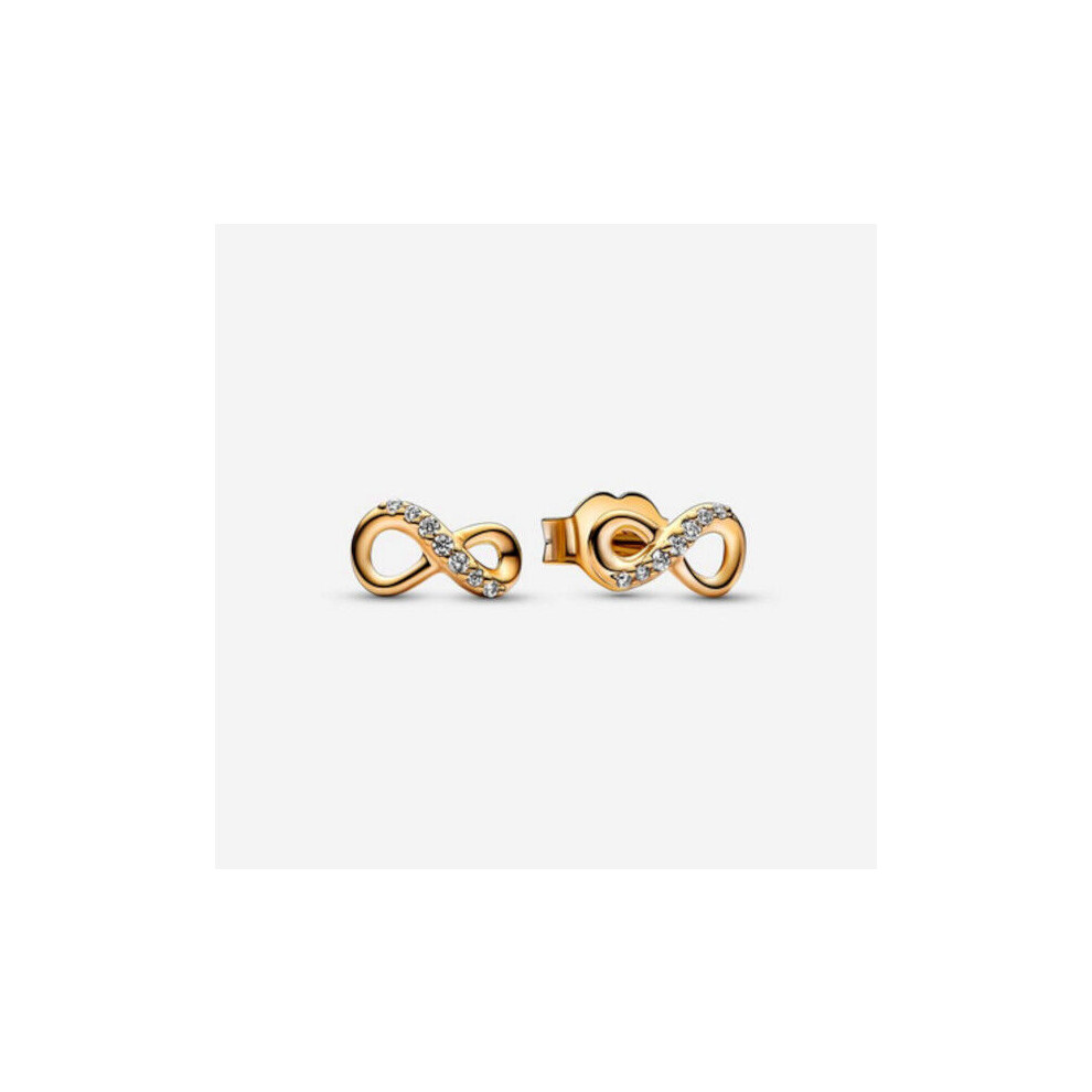 Pandora Sparkling Infinity Stud Earrings 268820C01