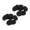 Plastic Felt Cymbal Sleeves 20Pcs Replacement Accessories for Drum Set Black 11