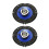 2Pcs Car Loudspeaker 500W Mid Treble 6.5inch 2