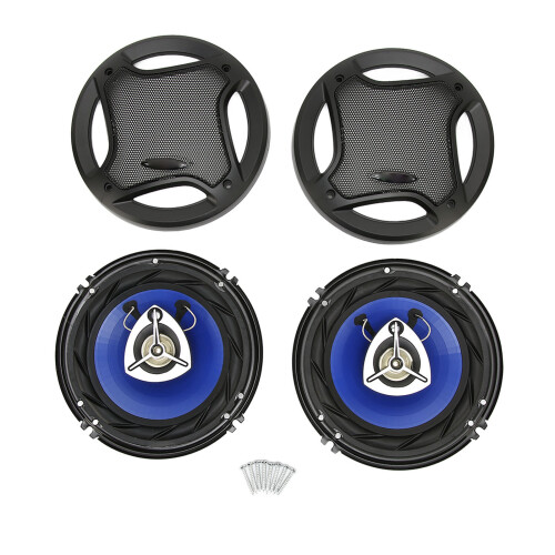 2Pcs Car Loudspeaker 500W Mid Treble 6.5inch