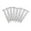 2Pcs Car Loudspeaker 500W Mid Treble 6.5inch 13