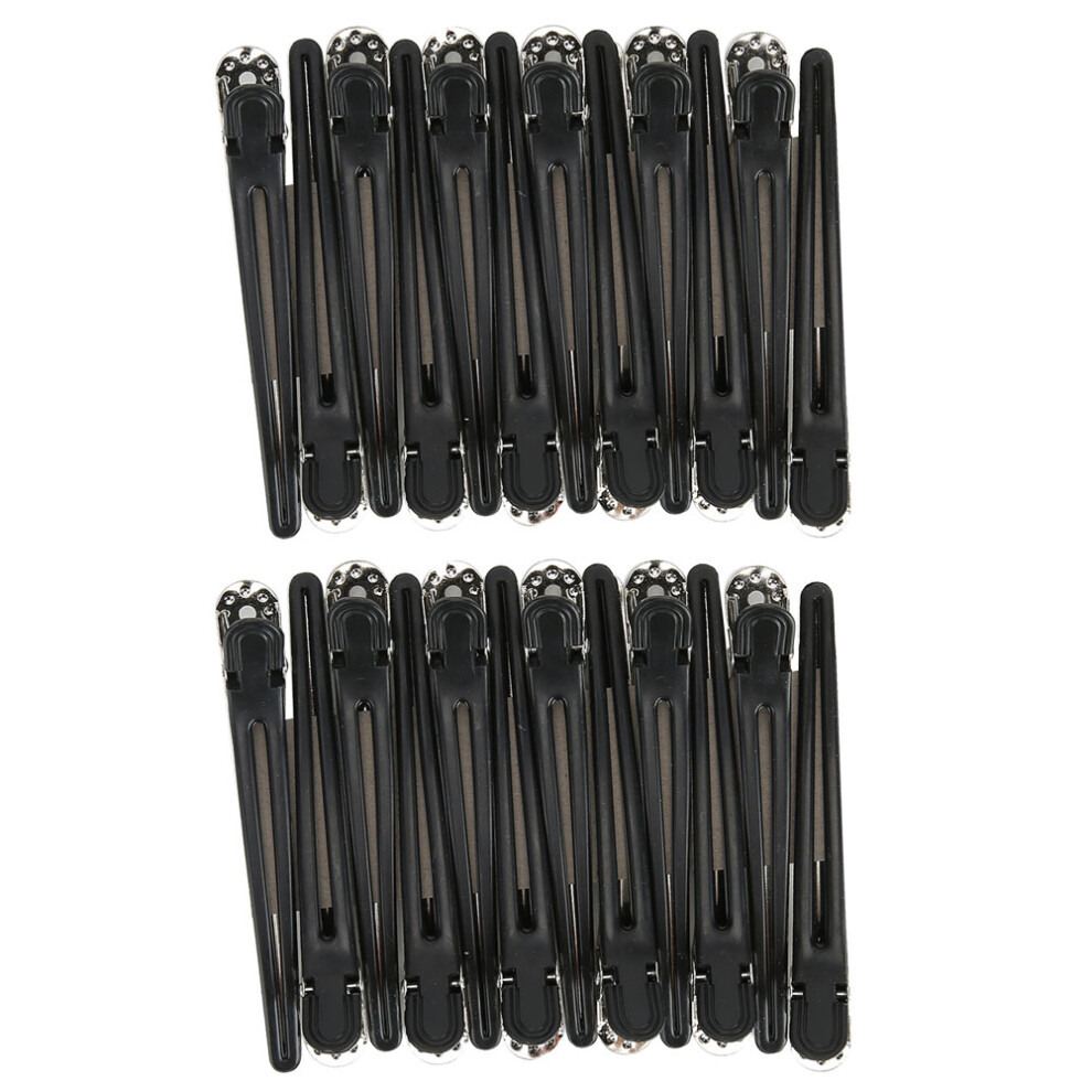 Unisex 24Pcs Positioning Hairpin Duckbill Clip Partition