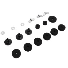 Luminaires de jardin à LED solaires – ensemble de 4 lampes d’allée étanches pour l’extérieur du jardin