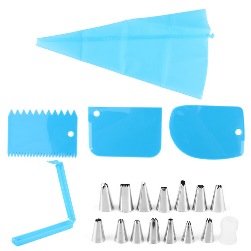 20Pcs Cake Baking Decorating Kit Set Piping 2