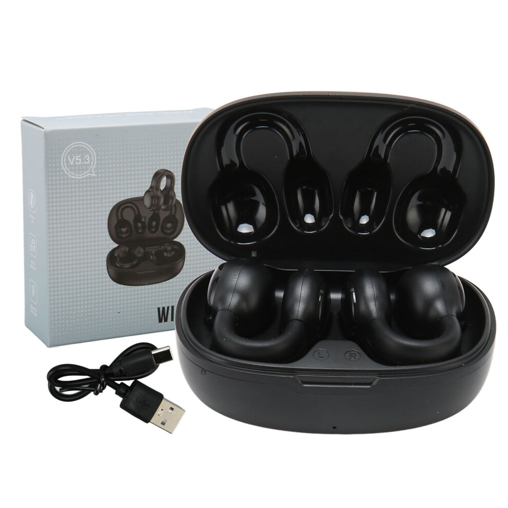 Wireless Earbuds Noise Reduction Bluetooth 5.3 Black 9387669129978
