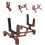 Violin Stand for Long-Term Use - Folding Fiddle Display Rack with Durable Workmanship, Adjustable Height, and Stable Base 2
