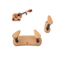 Violin Accessories Wall Mounted Non-Slip Hook Stand for Ukulele Violin Bass Musical Instruments, Durable Design