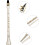 E Flat Saxophone Beginner Instrument in ABS Resin, Compact Practice Sax for Students, Easy to Learn Woodwind Music Tool 3