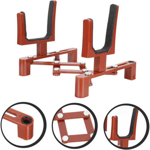 Foldable Violin Bracket Professional Violin Stand Compact and Portable for 4/4 Violins Sturdy Design Lightweight Construction 2