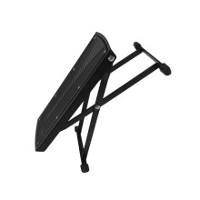 Adjustable Foot Rest for Guitar with Non-Slip Metal Pedal Stool, 6 Height Options, Sturdy Design, Floor Protection