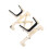 Violin Accessories 3/4 Size Foldable Adjustable Parts for Beginner and Professional Violinists 1