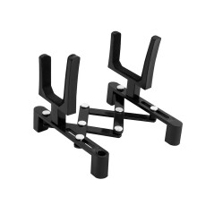 Violin Accessories Adjustable Metal Stand Anti-Slip for Violin Instruments - Compatible with All Sizes (1PC)