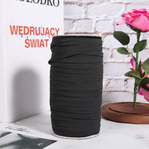 0.6cm 90m/Roll Flat Elastic Cords Stretchy Threads 2