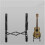 Violin Accessories Professional Portable Full Size Violin Floor Stand for String Instruments with Adjustable Height and Durable Design 2