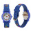 Kid Waterproof Cartoon Watch Letter Pattern 3