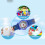 Kid Waterproof Cartoon Watch Letter Pattern 10