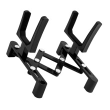 Professional Violin Folding Stand Portable Adjustable Music Stand Sturdy Metal Display Rack for Violin and Viola