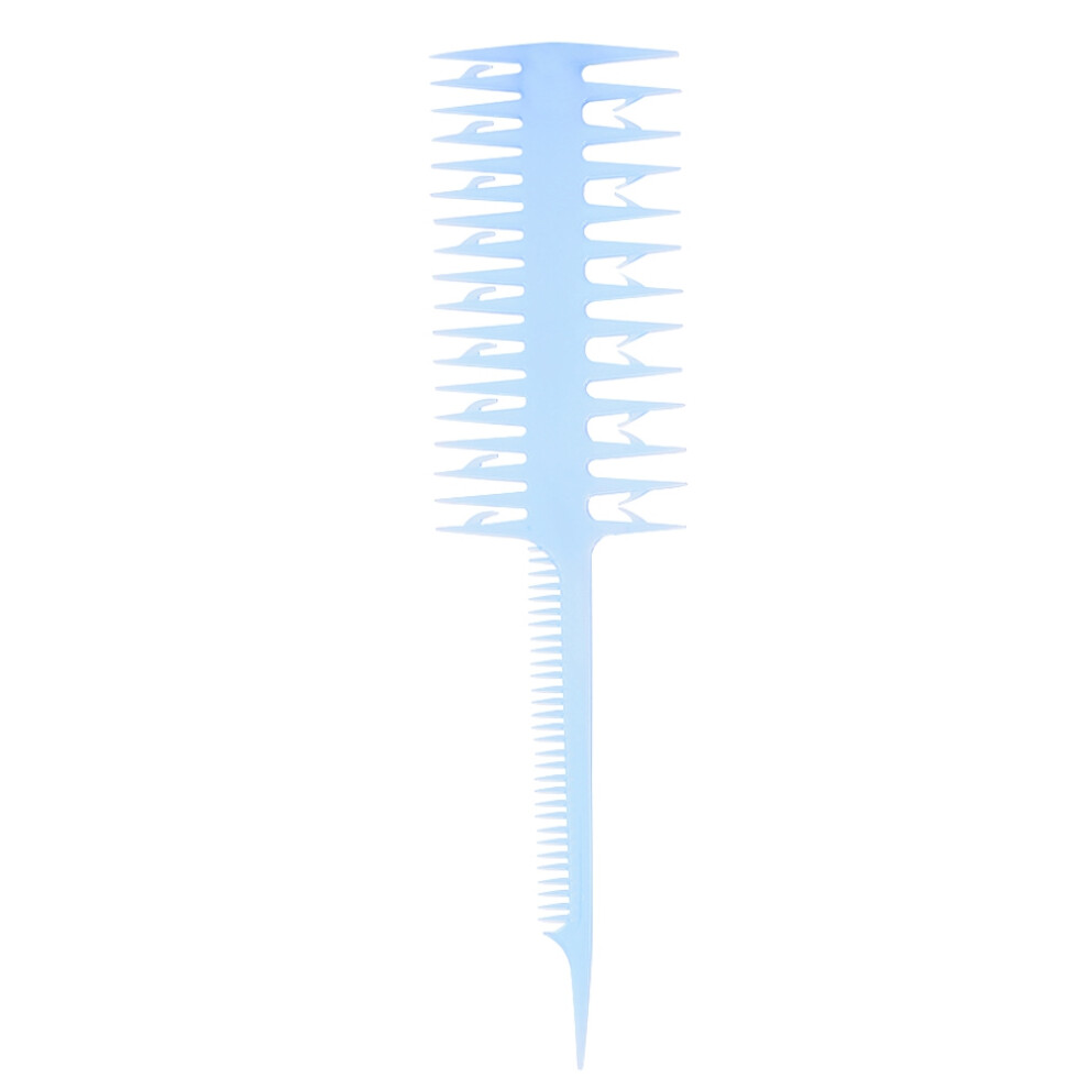 Double sided Wide Fine Tooth Highlighting Comb