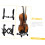 Beginners' Violin Stand Lightweight and Portable for Easy Storage Compatible with All Violin Sizes 2