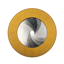 Circle Drawing Ruler 12-Inch Flexible Stainless Steel Rotatable Compass with Measurement Scale for Precision Drawing