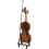 Violin Stand with Folding Hooks, Adjustable Floor Holder for Display and Storage, Suitable for All Violin Sizes 3