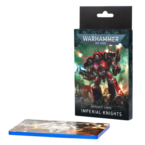 Warhammer Games Workshop Warhammer 40k Datasheet Cards: Imperial Knights 54-02 - Tabletop Miniatures Wargame