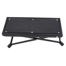 Adjustable Guitar Foot Stool Sturdy Foot Rest for Classical Acoustic Electric Guitars with Non-Slip Design and Portable Size