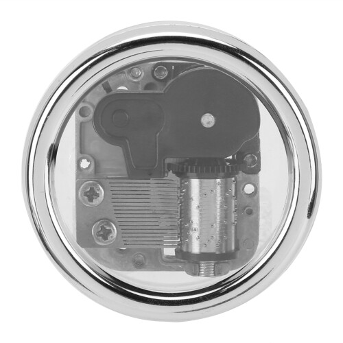 12 Tones Mini Hand Music Box Acrylic Mechanical 1