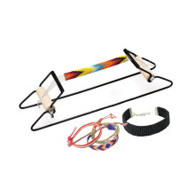 Stainless Steel Beading Loom for DIY Jewelry Making with Needles, Ideal for Bracelet and Bead Projects