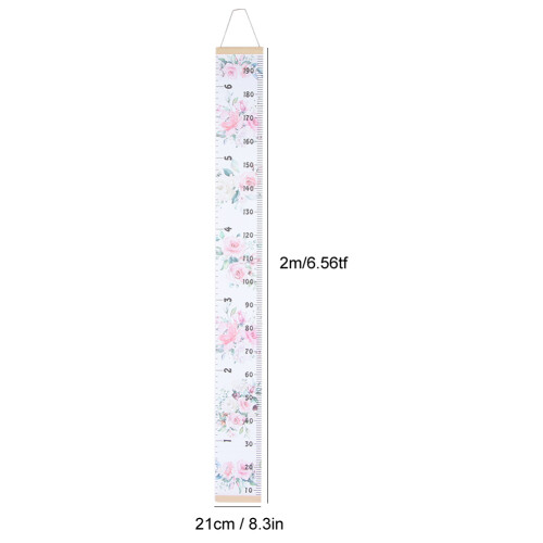 Cute Wall Sticker Height Measure Growth Chart Home 2