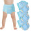 3Pcs Baby Swim Diapers Reusable Waterproof Infant 9