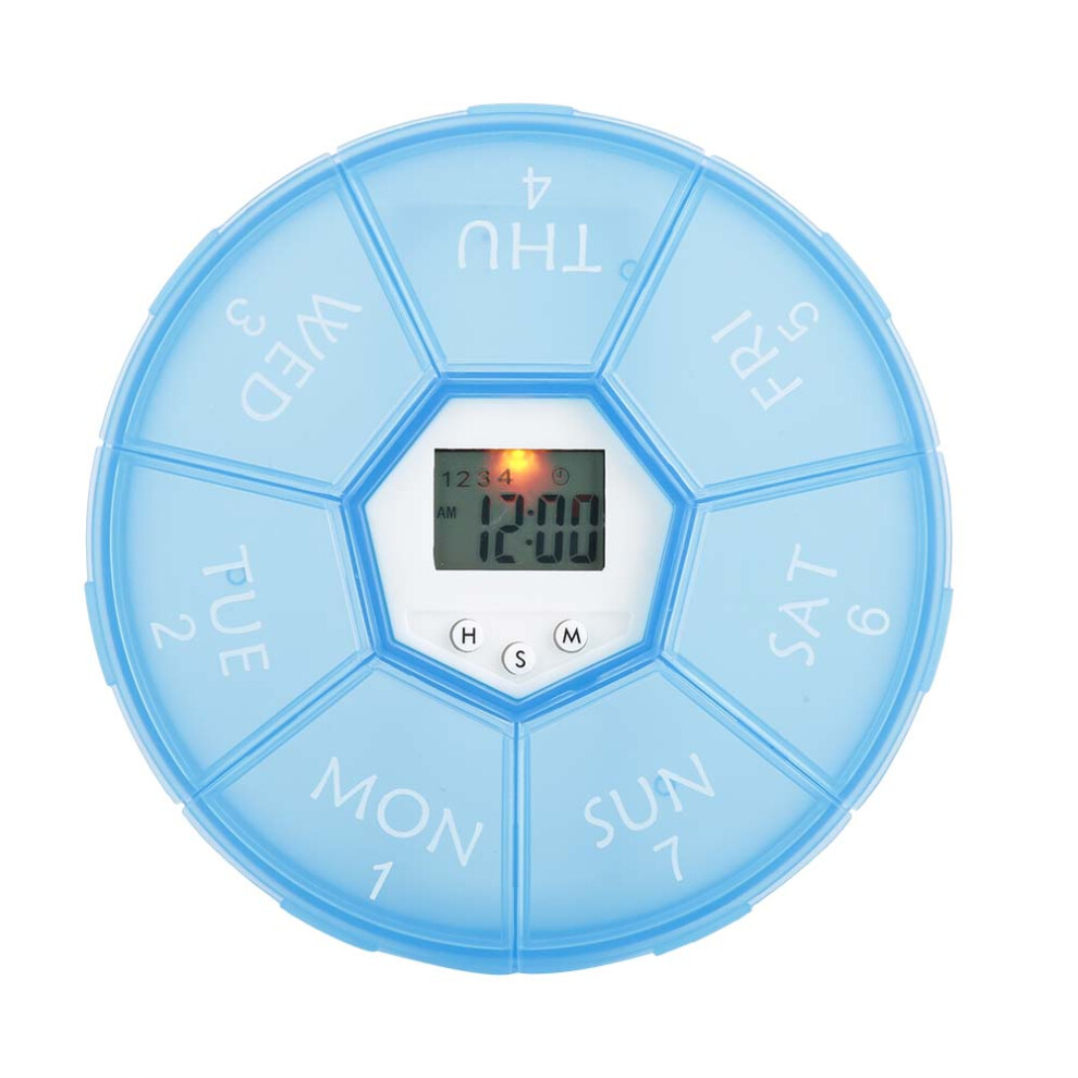 7 Grids Mini Portable Medicine Tablet Pills Candy