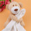 Lovely Bear Plush Soother Security Blanket Soft 4