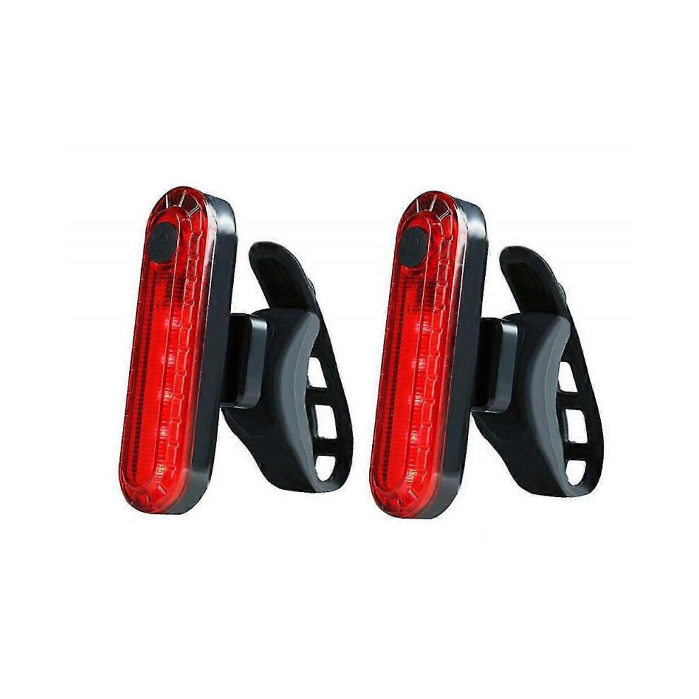 2 rear bicycle light LED I rechargeable rear light bicycle rear light bicycle rear light, bicycle rear light LED